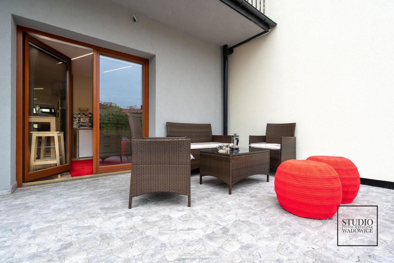 Apartament Karminowy Appartamento Wadowice Esterno foto